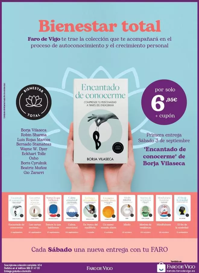 Lecturas para alcanzar el "bienestar total"