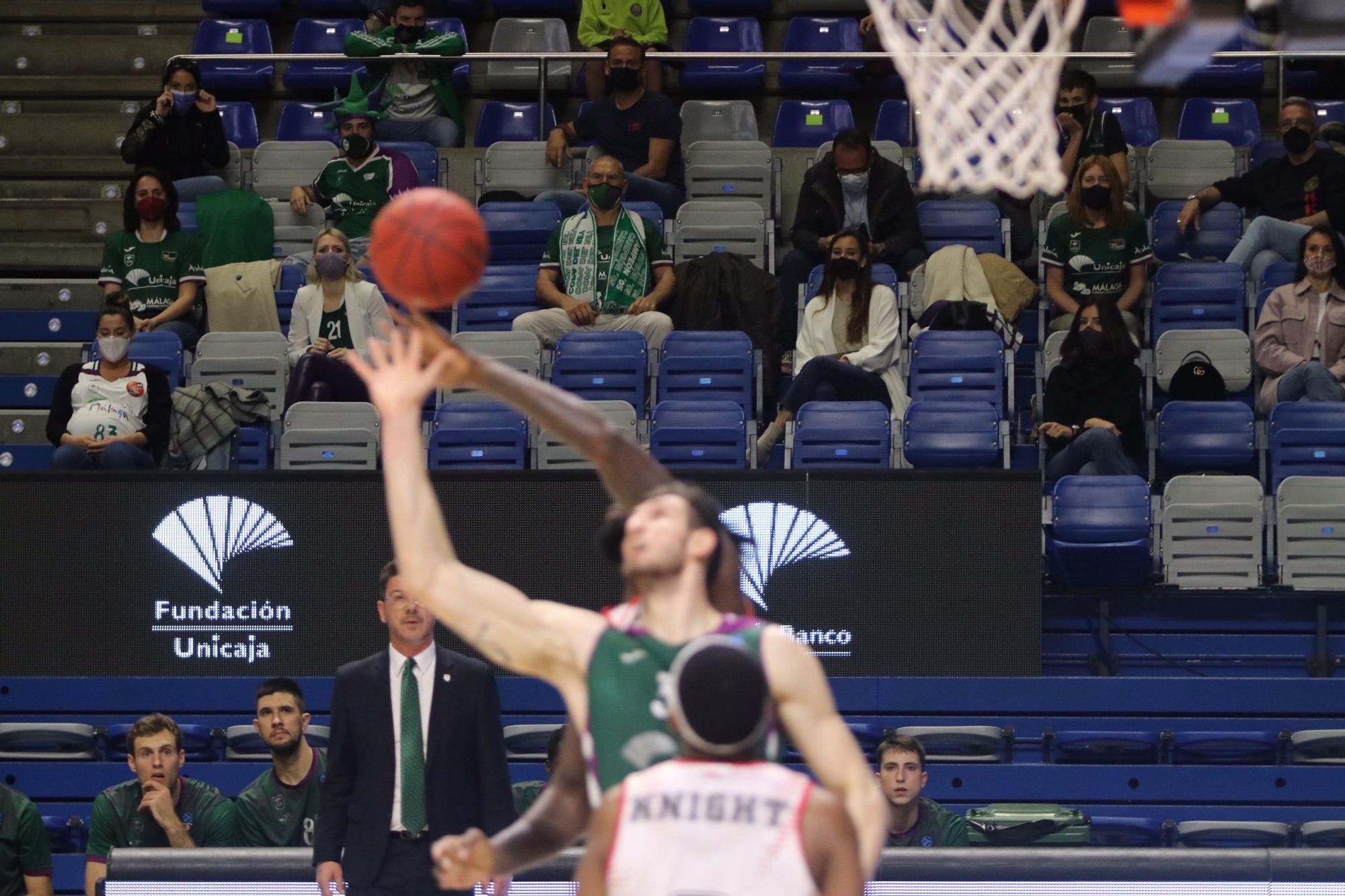 El Unicaja se despide de la Eurocup con una derrota contra el Mónaco.