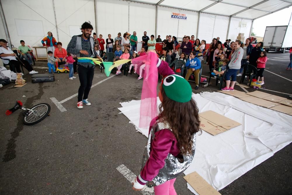 Juegos infantiles en las fiestas de la Luz