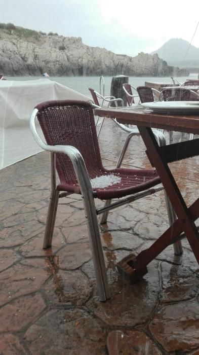 Unwetter in Cala Ratjada