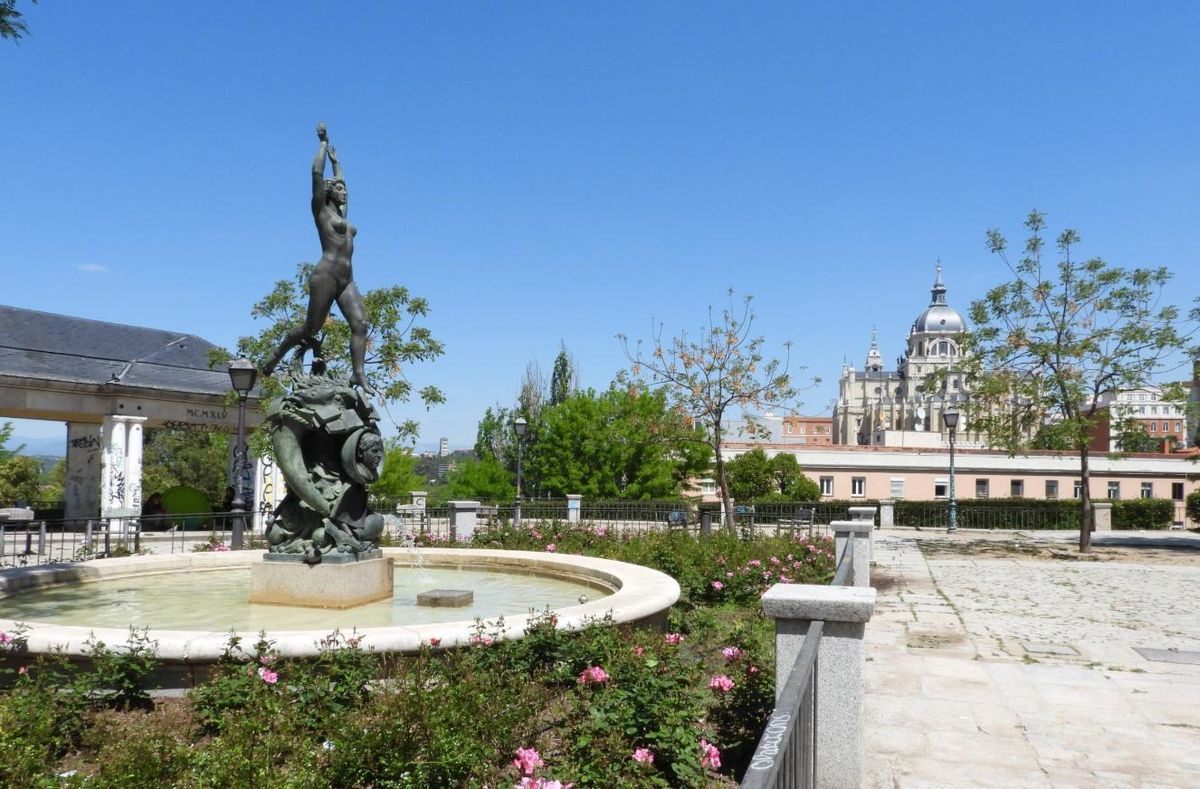 Jardines de Las Vistillas (Distrito Centro).