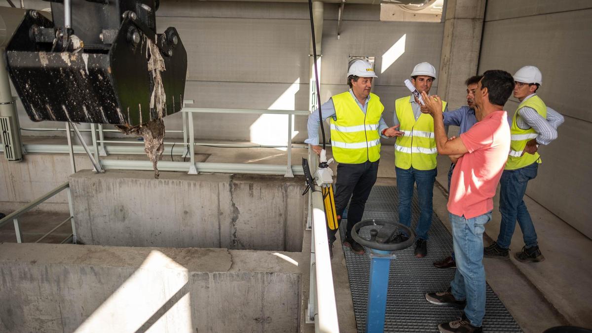 Depuradora de Santa Cruz.