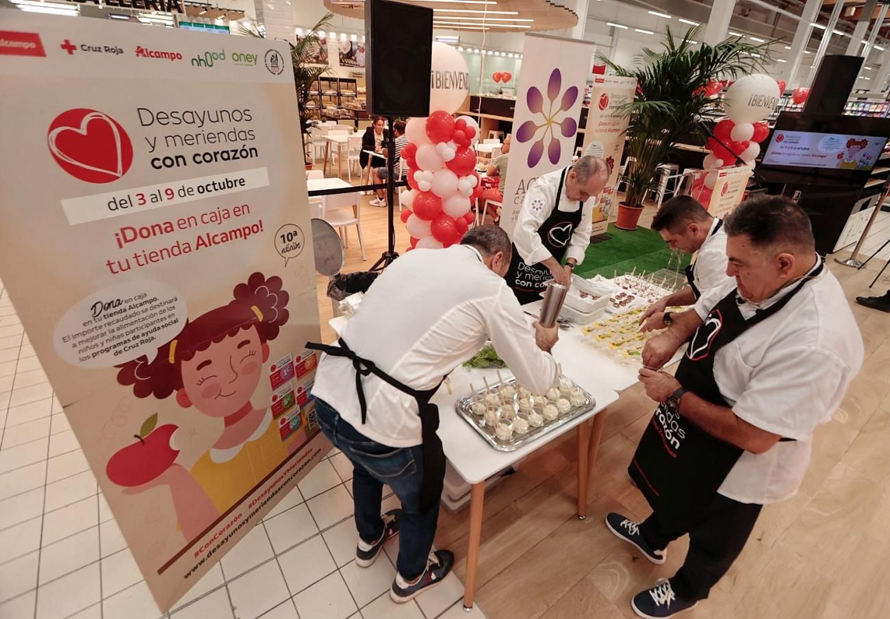 Desayunos y Meriendas para niños y niñas vulnerables atendidos por Cruz Roja