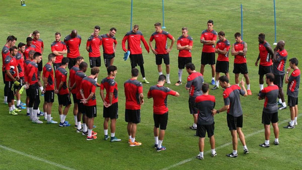 El Espanyol volvió al trabajo tras el triunfo ante el Valencia