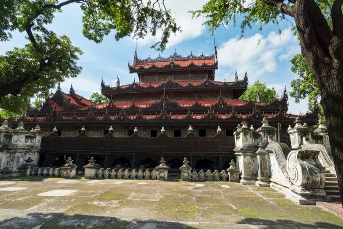 Monasterio Shwenandaw - Mandalay