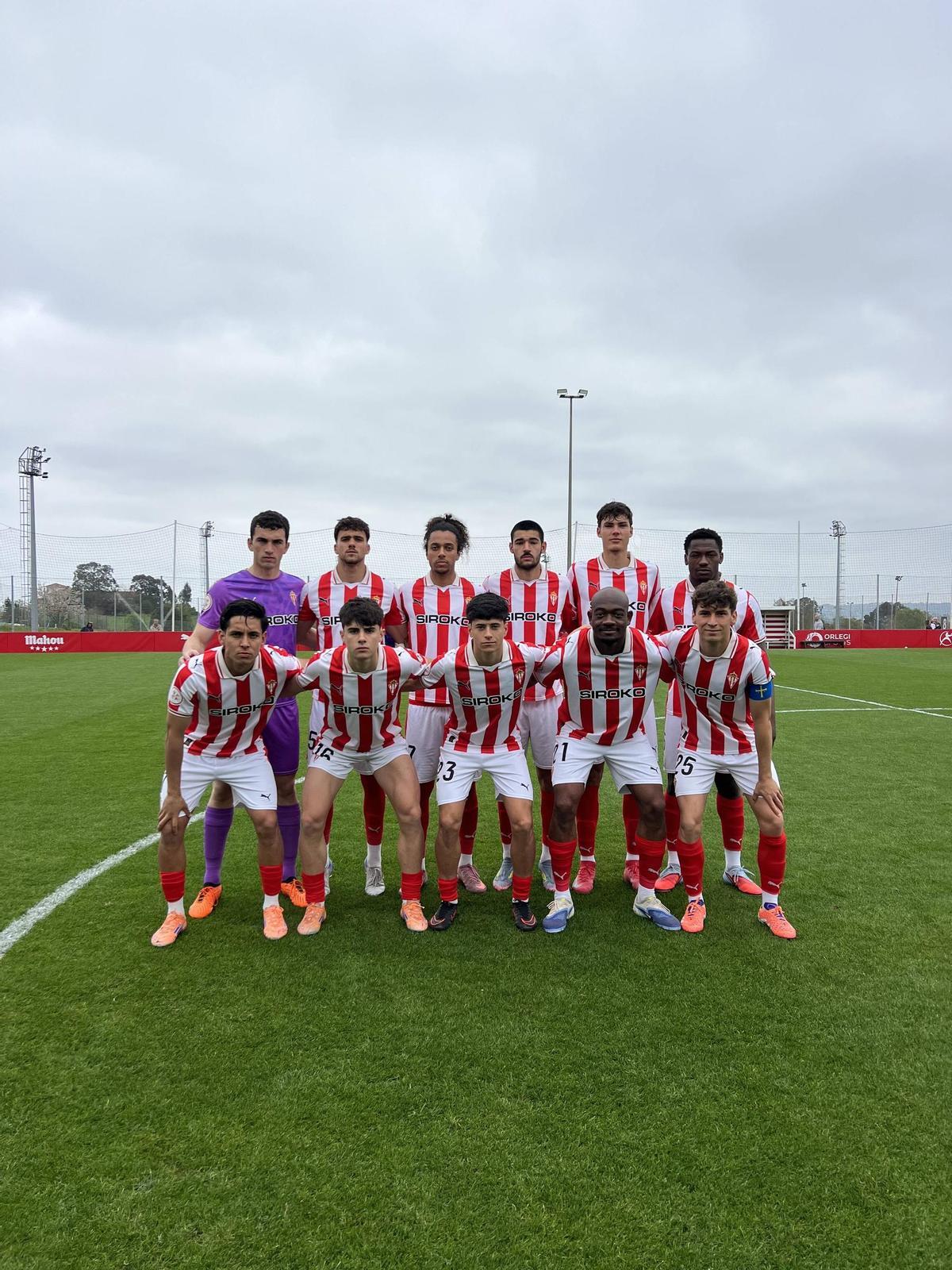 El once del Sporting Atlético ante el Titánico.