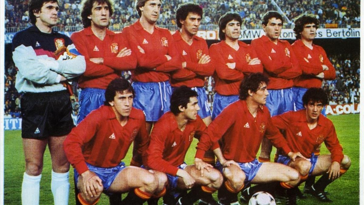 Selección española de 1983-84.