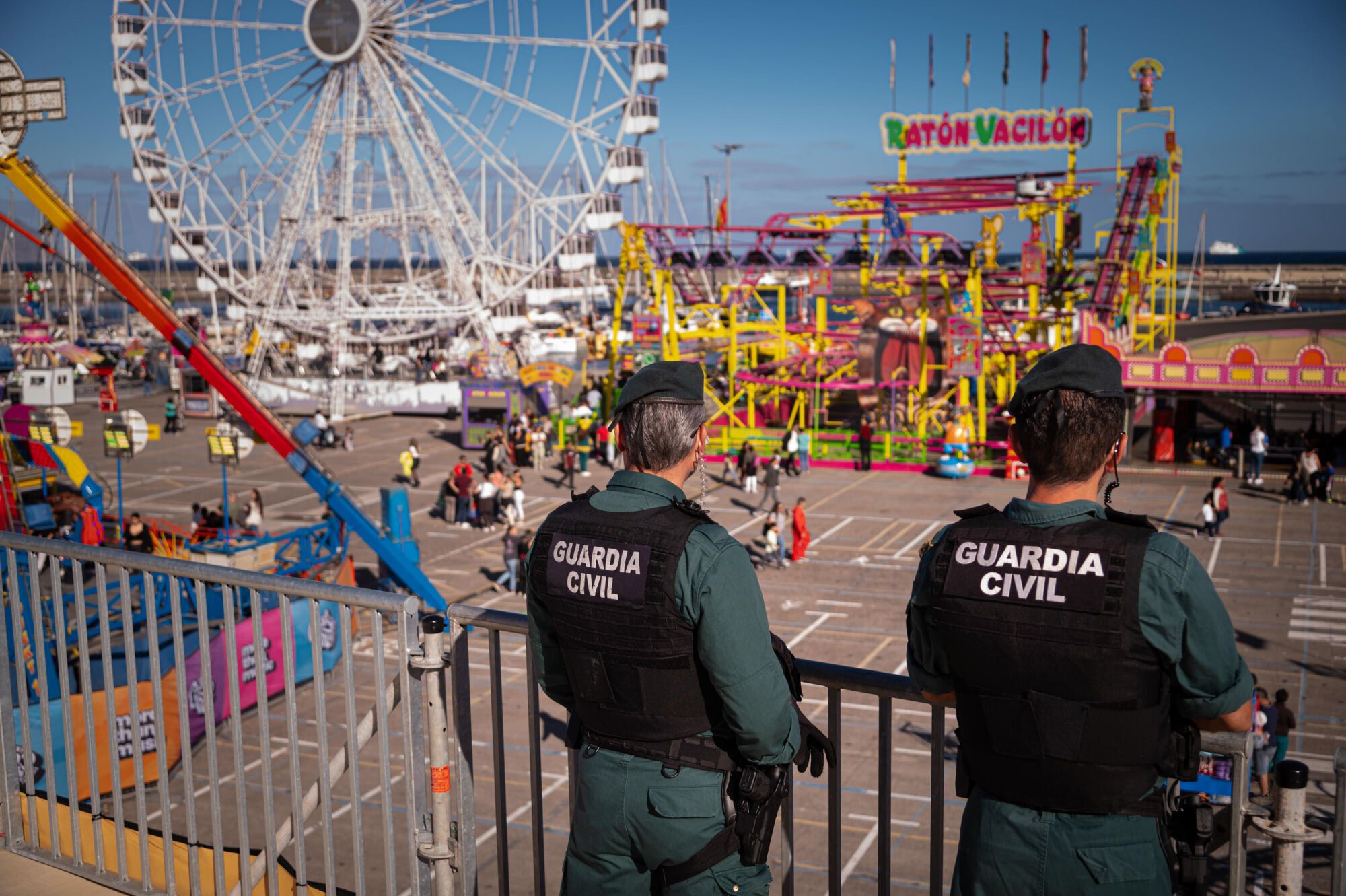 José Manuel Bermúdez visita la Feria de Atracciones por el Carnaval de Santa Cruz de Tenerife 2025