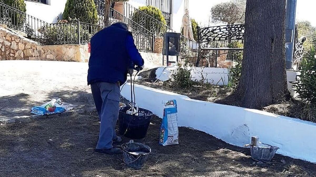 Limpieza en los aledaños de San Marcos.