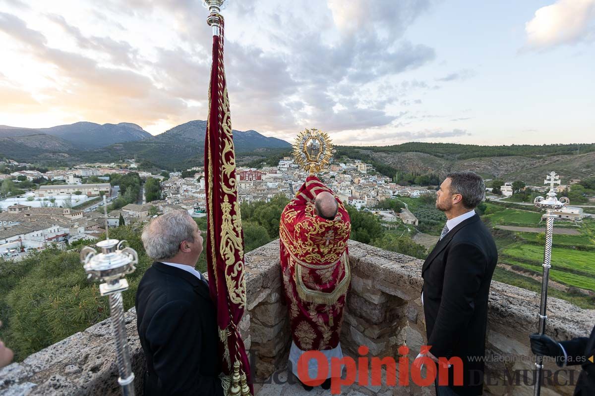 Procesión de subida a la Basílica en las Fiestas de Caravaca