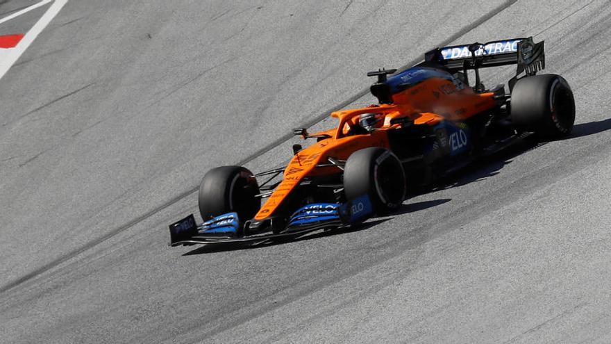 Carlos Sainz, en el Gran Premio de Austria.