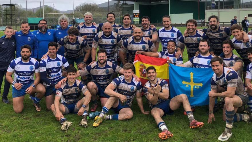 Más Honor para este Belenos: el equipo avilesino, salvo debacle, seguirá en la máxima categoría del rugby español