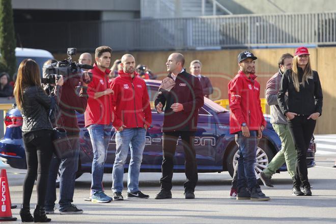 Las mejores imágenes de la jornada automovilística del Barça