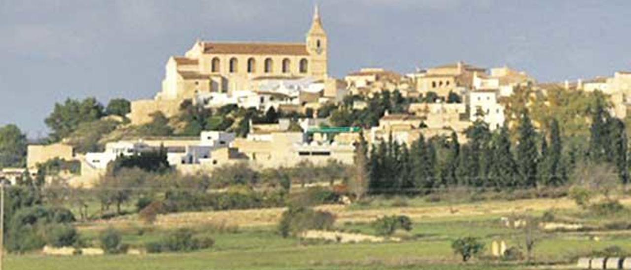 Vista general del casco urbano de Santa Margalida, que está en proceso de actualización de su normativa urbanística.