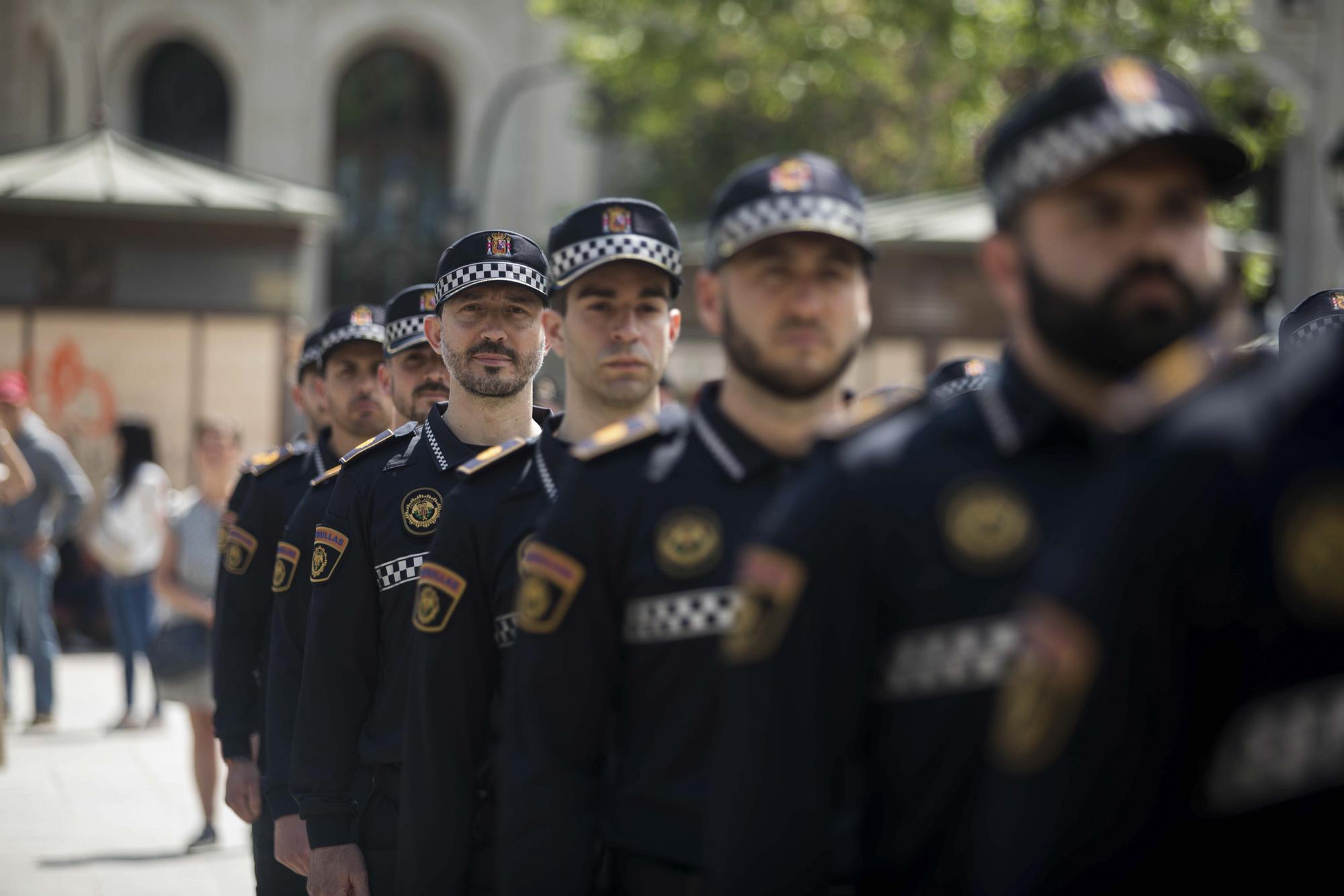 Presentación de los nuevos agentes de la Policía Local de València