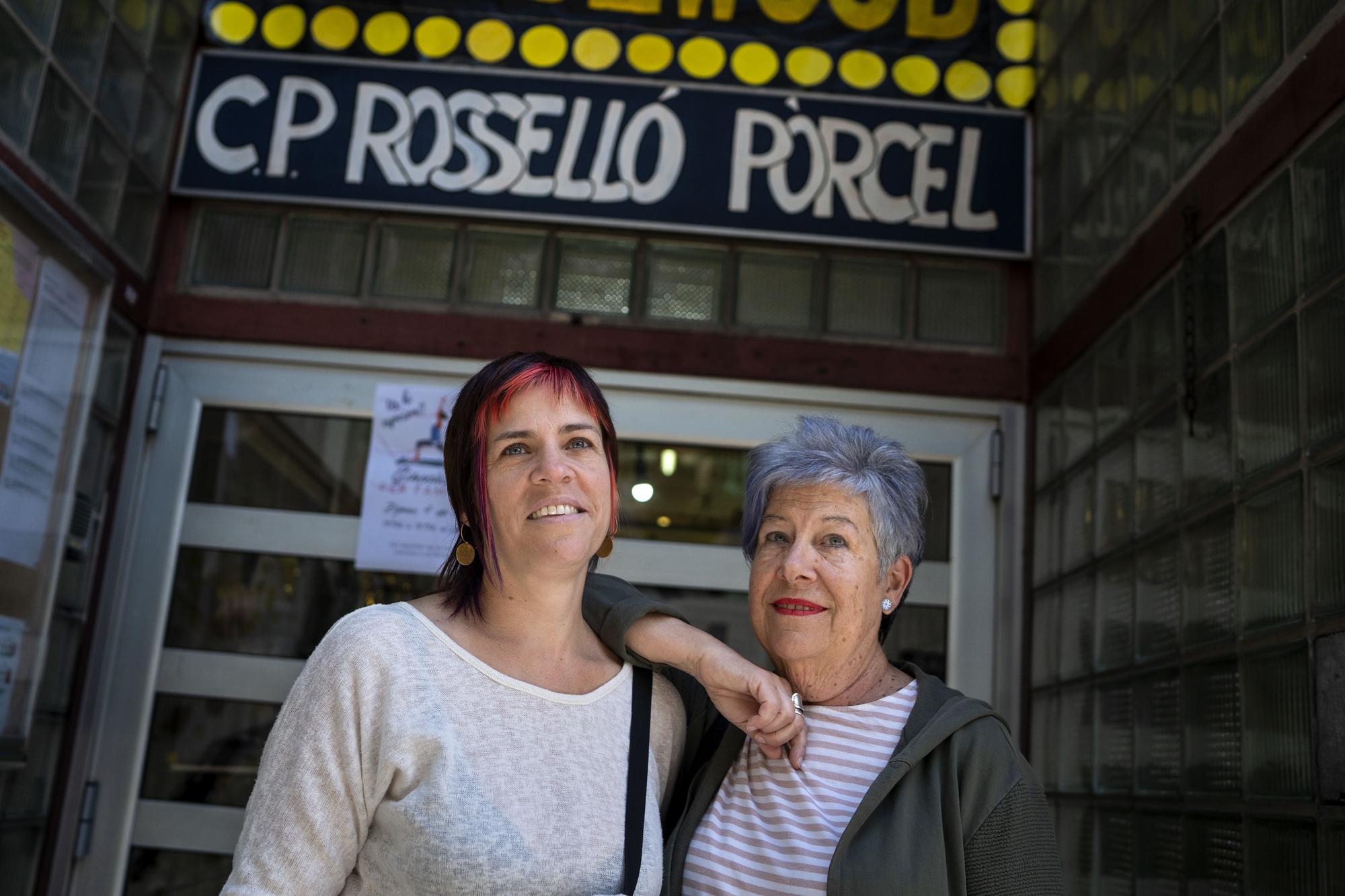 Mar y Marga, hija y madre que participaron del nacimiento de la inmersión lingüística en Santa Coloma de Gramenet.