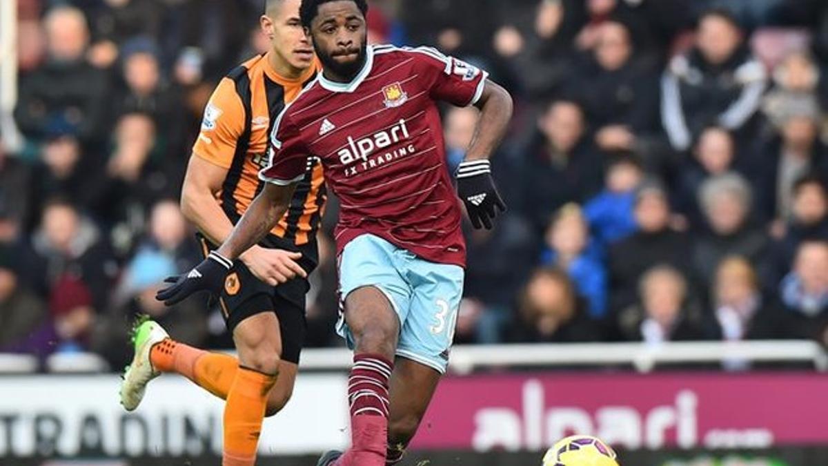 Alex Song ha jugado en el West Ham