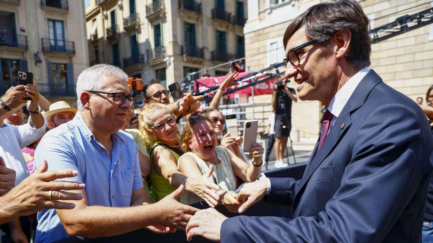Imagen de archivo de Salvador Illa, presidente de la Generalitat de Cataluña
