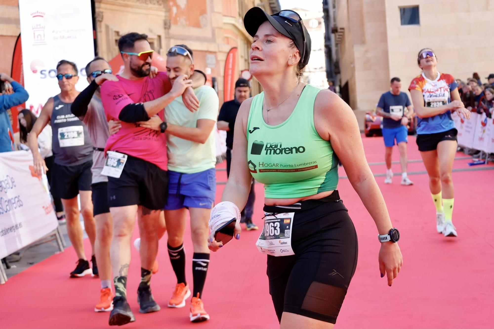 FOTOS: llegadas y podios de la TotalEnergies Murcia Maratón Costa Cálida