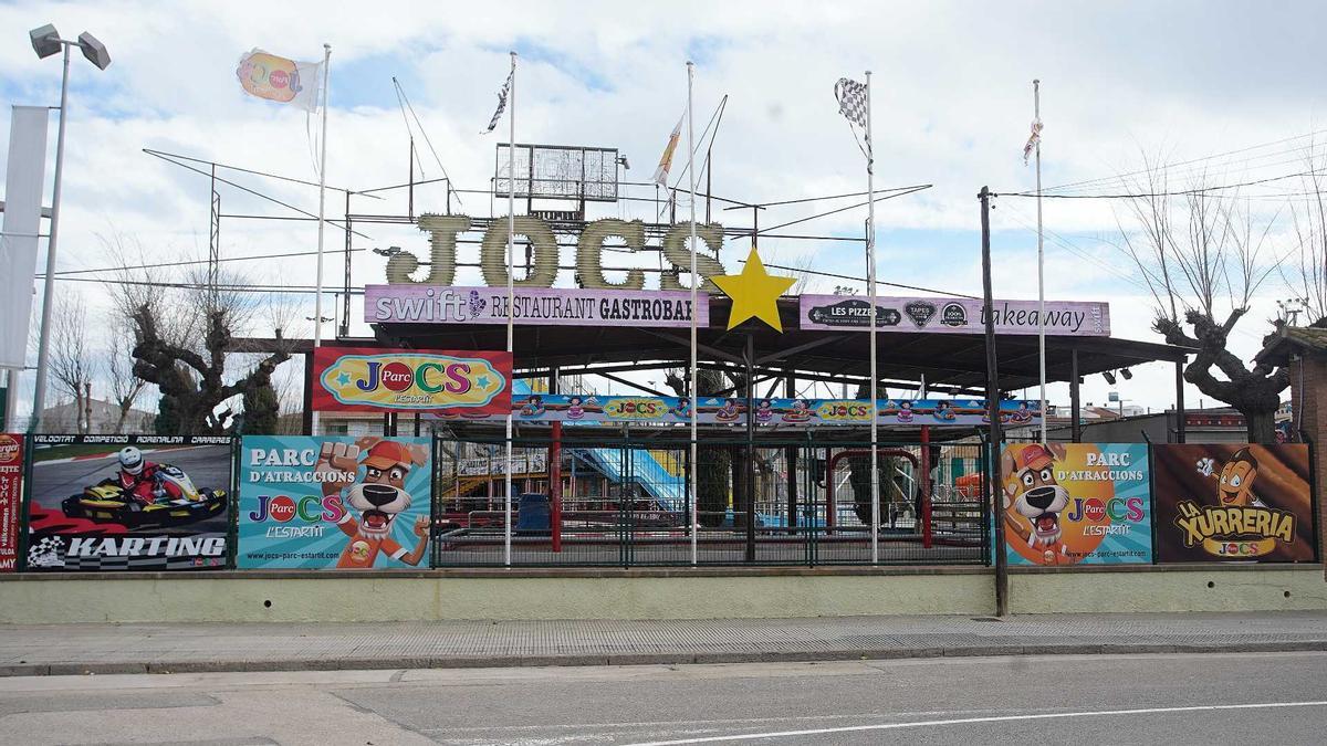 El parc d’atraccions infantil dels Jocs, a l’Estartit.