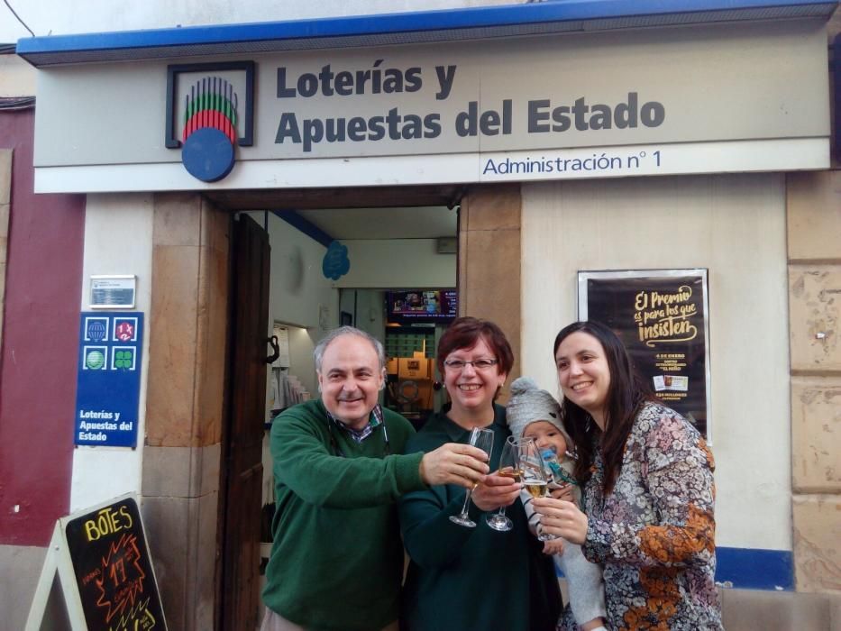 Lotería de Navidad en Asturias