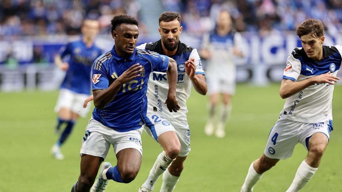 Así fue el partido entre el Real Oviedo y el Alavés