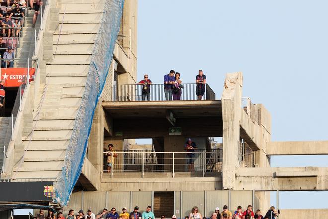 Lo que no se vio del último partido del Barça en Camp Nou antes de la remodelación