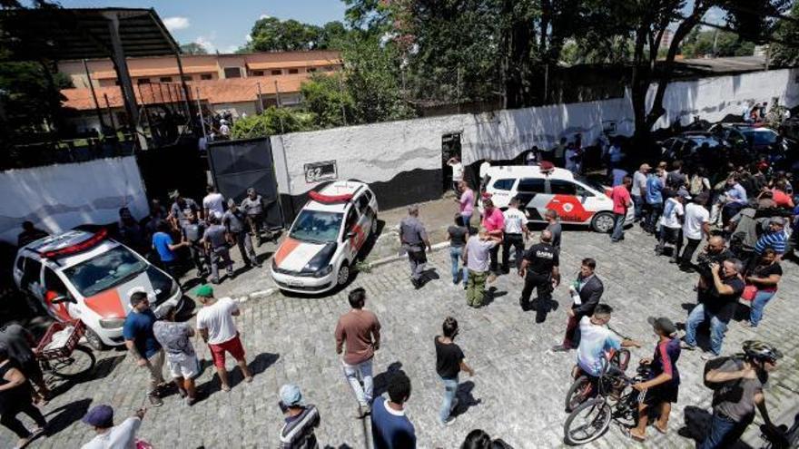 Matanza en un colegio de Brasil tras un tiroteo