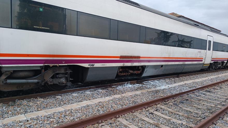 Evacuan a los pasajeros del tren a Madrid por un conato de incendio