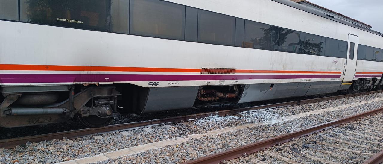 El Tren a su paso por Extremadura.