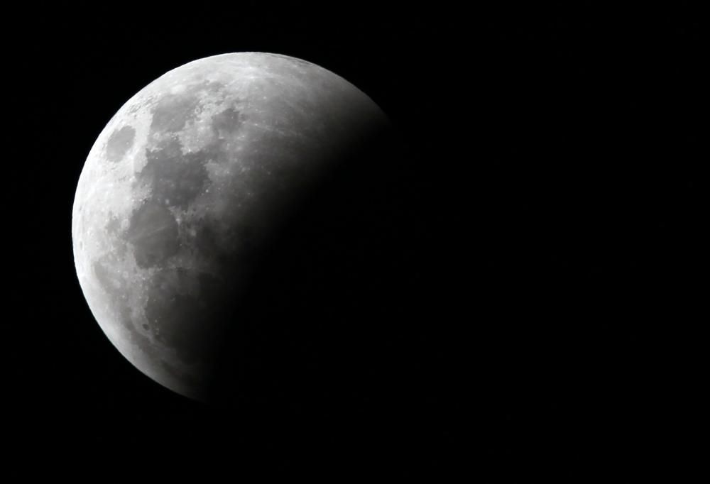 Eclipse total de luna en Cali