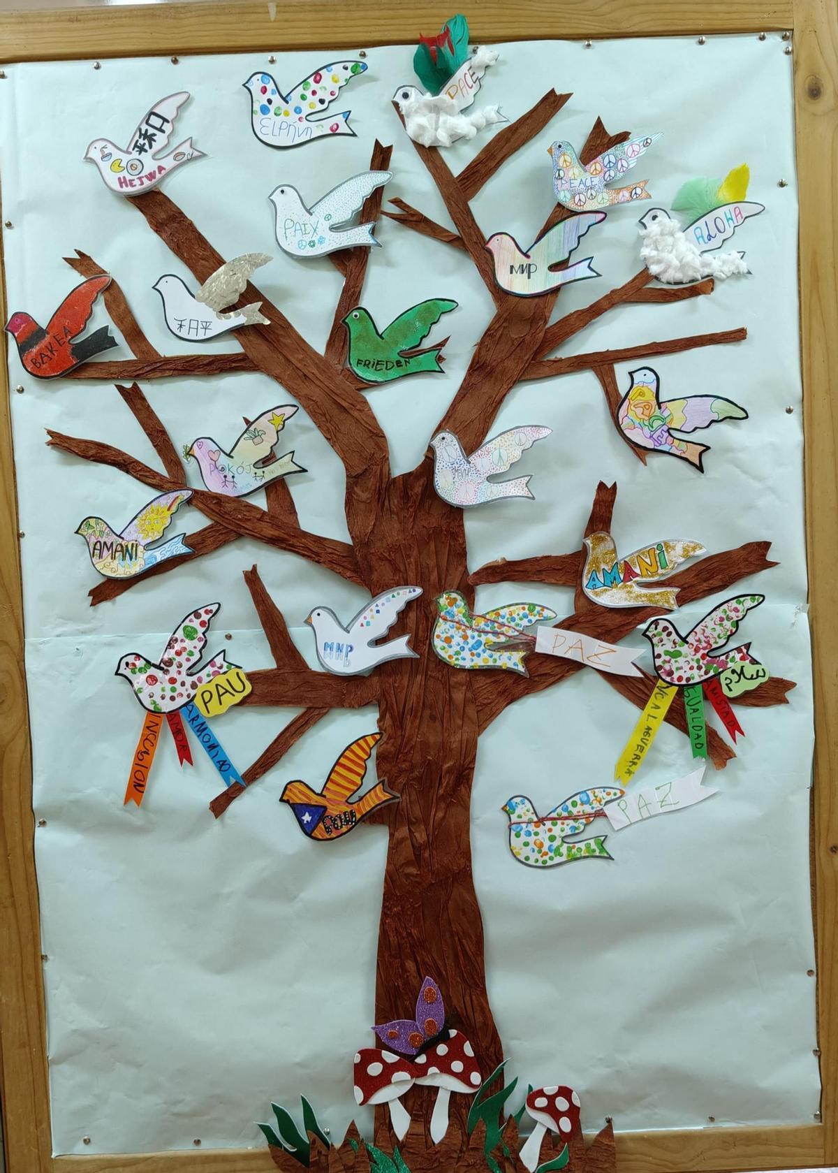 El Día de la Paz en el CEIP Buenos Aires.