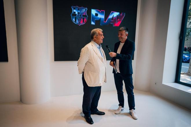 Laporta estrena Barça Play, el nuevo universo audiovisual del Barça: "La gente nos lo pedía"
