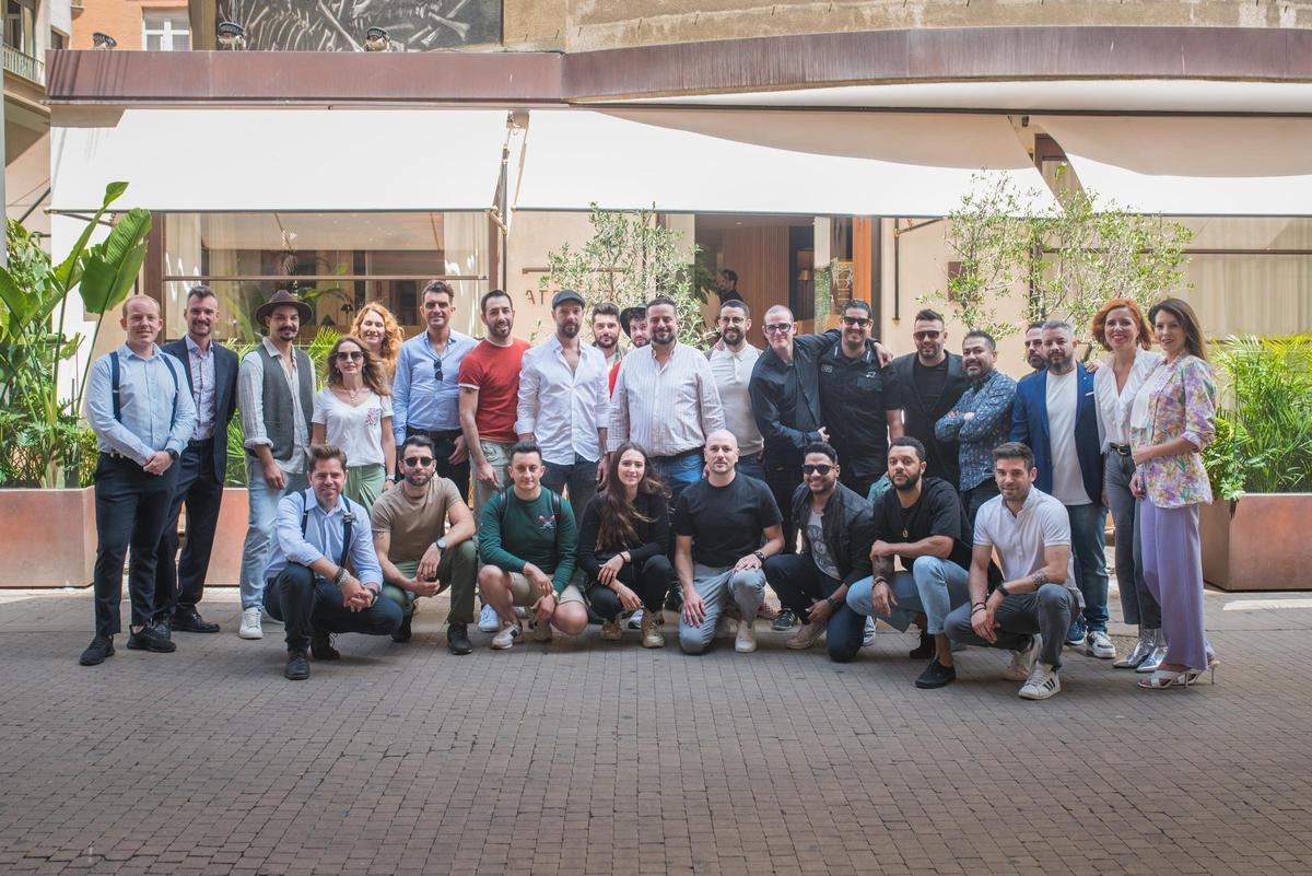 Bartenders que participan en Cócteles por Málaga