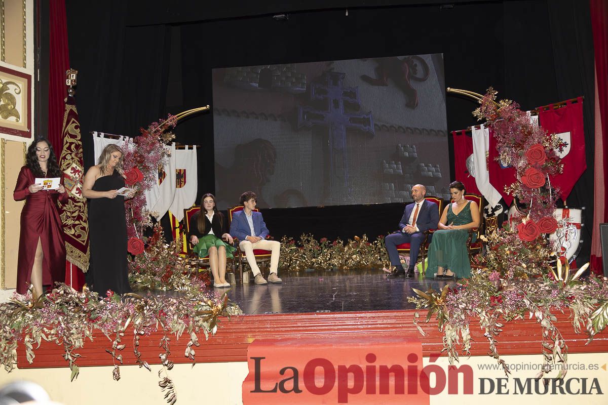 Gala Festera en Caravaca (presentación de Reyes Cristianos e Infantes de Castilla)