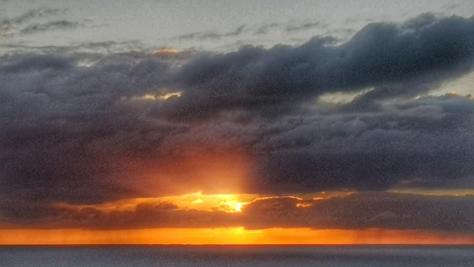 Amanecer en Las Palmas de Gran Canaria (01/01/18)