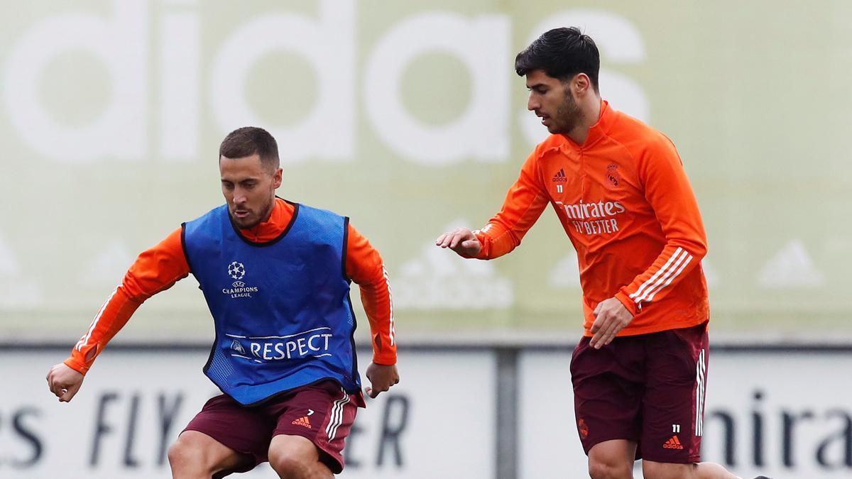 Hazard y Marco Asensio están en la rampa de salida