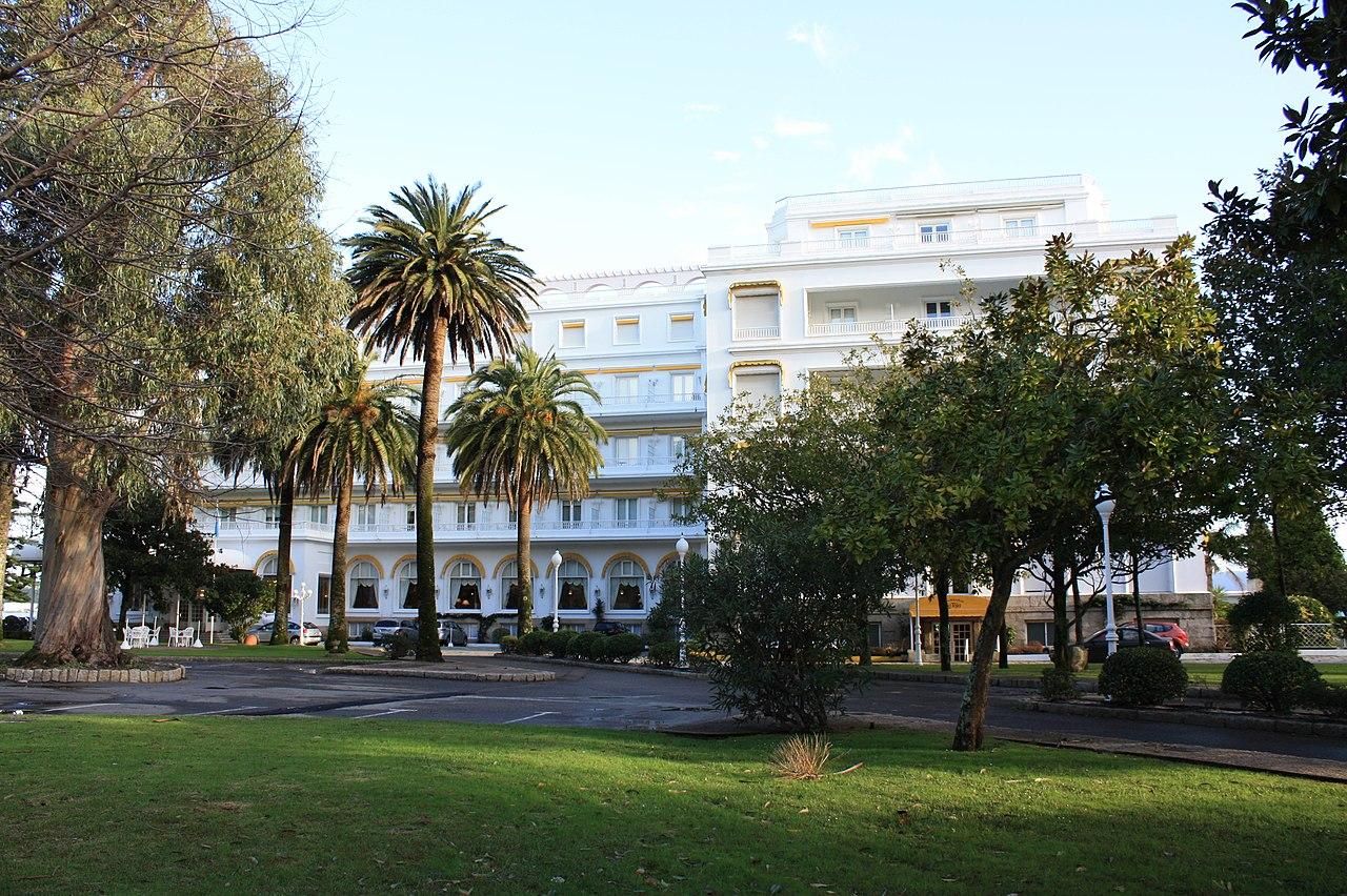 Fachada del Eurostars Gran Hotel La Toja