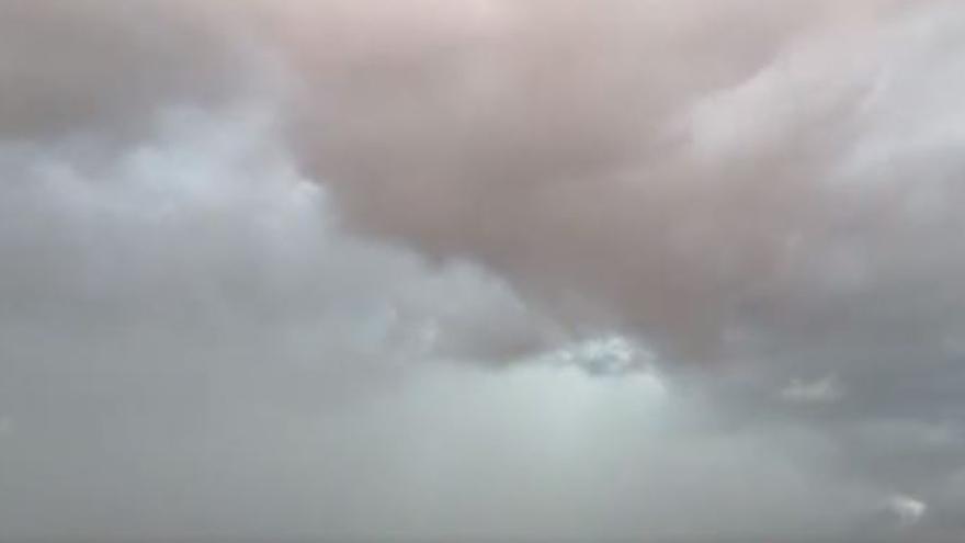Vídeo | El espectacular &#039;time-lapse&#039; de cómo se acerca la tormenta a Corvera