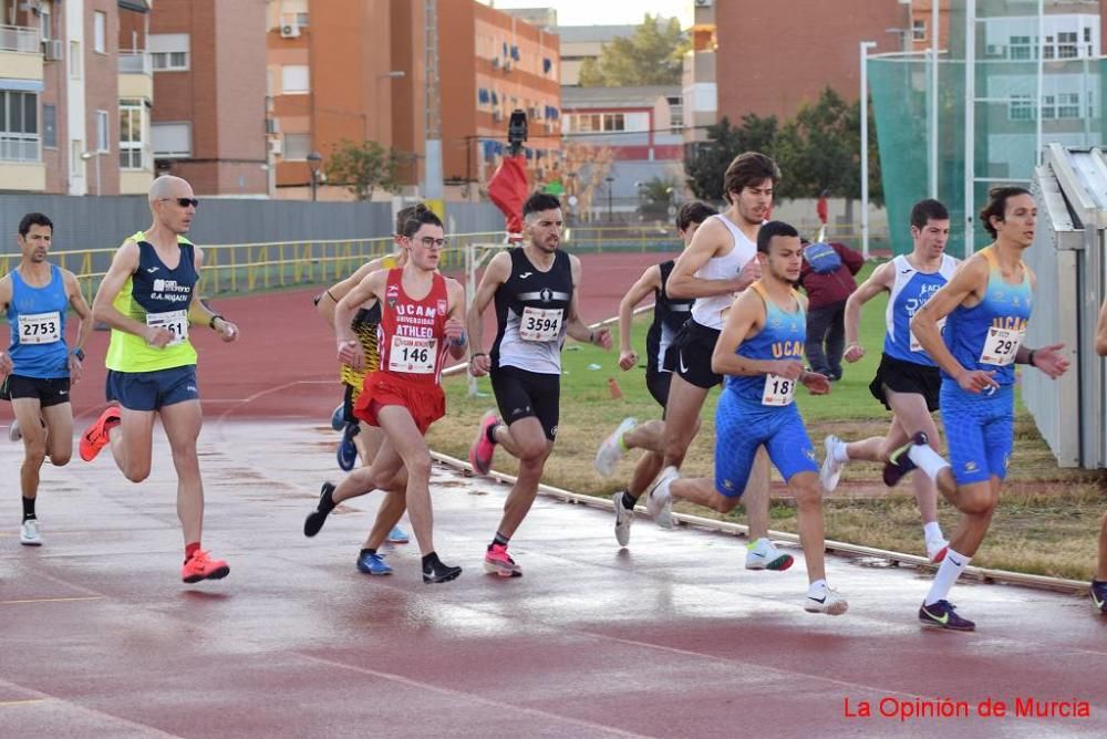 Control federativo de atletismo en Cartagena