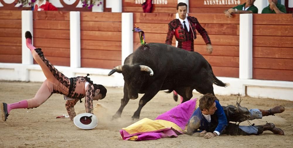 Rejoneo en la feria taurina de Begoña.