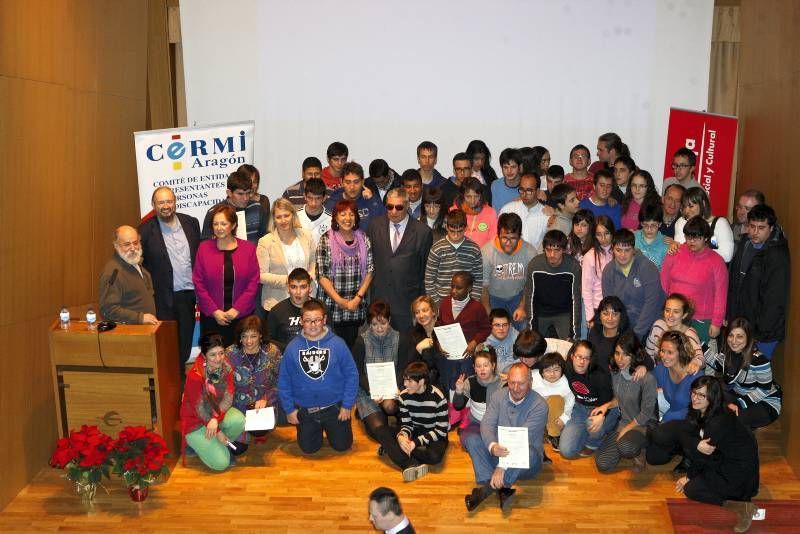 Fotogalería de los premios CERMI Aragón