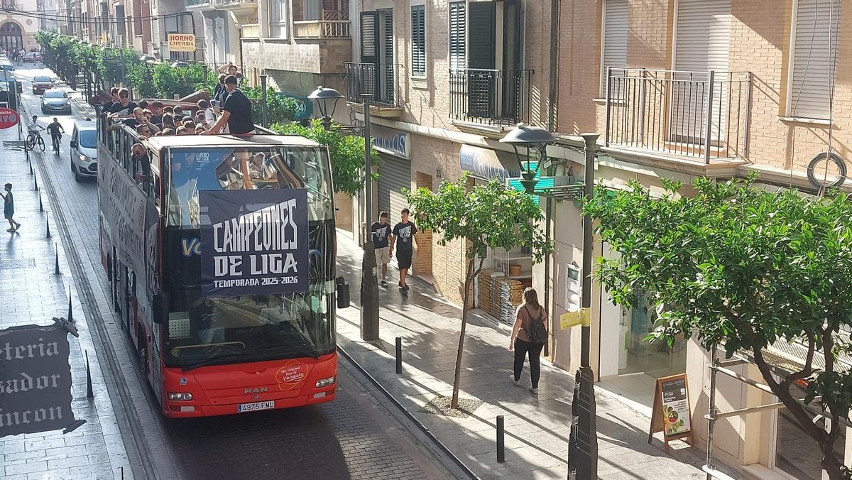 Celebración del Sagunto FB por el ascenso Celebración del Sagunto FB por el ascenso