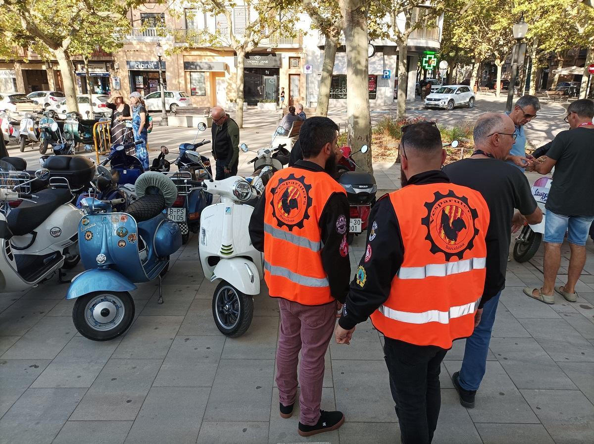 Els Vesparuters, sempre presents en tots les activitats de la Trobada