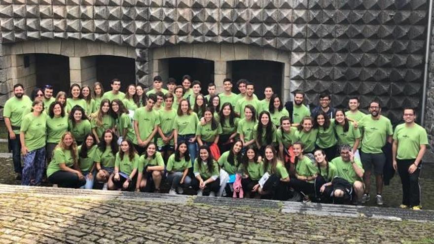 Trece alumnos de Escolapias, en el Camino Ignaciano