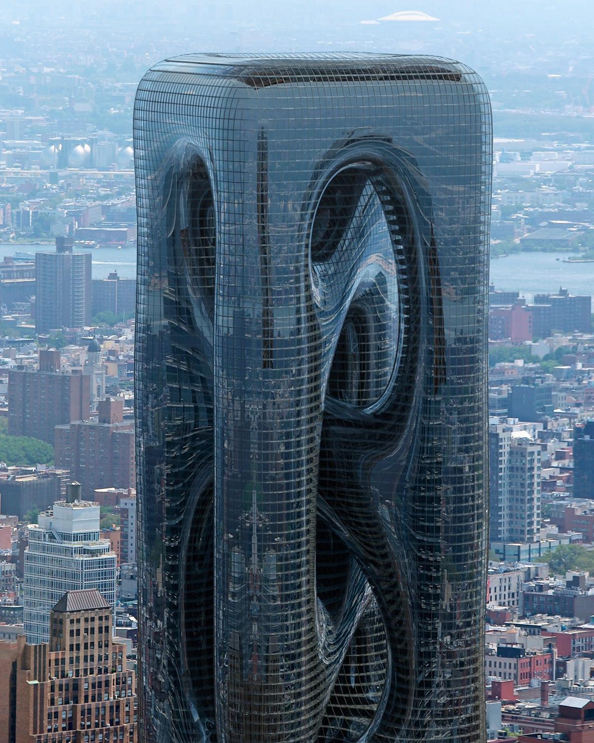 El edificio está lleno de huecos.