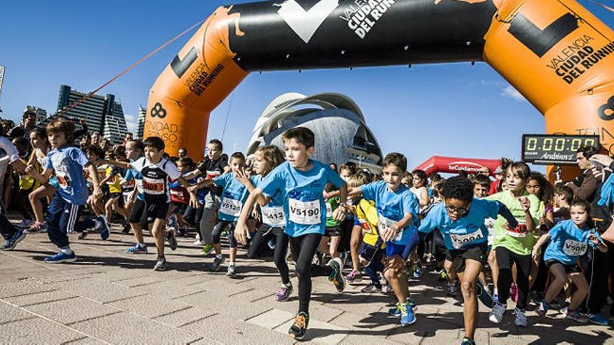 Mini Maratón Valencia para niños de 4 a 17 años