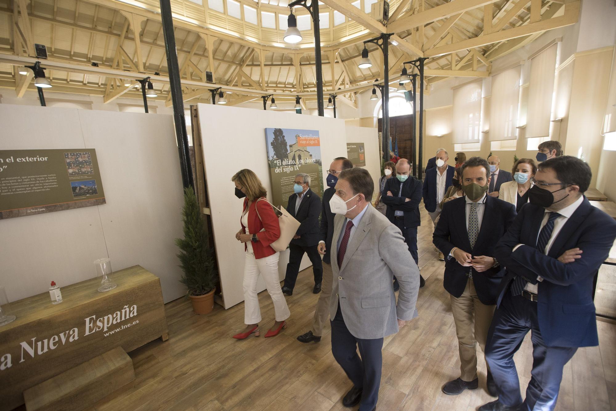 Trascorrales abre una ventana al pasado: inauguración de la muestra "Santullano, viaje al siglo IX"