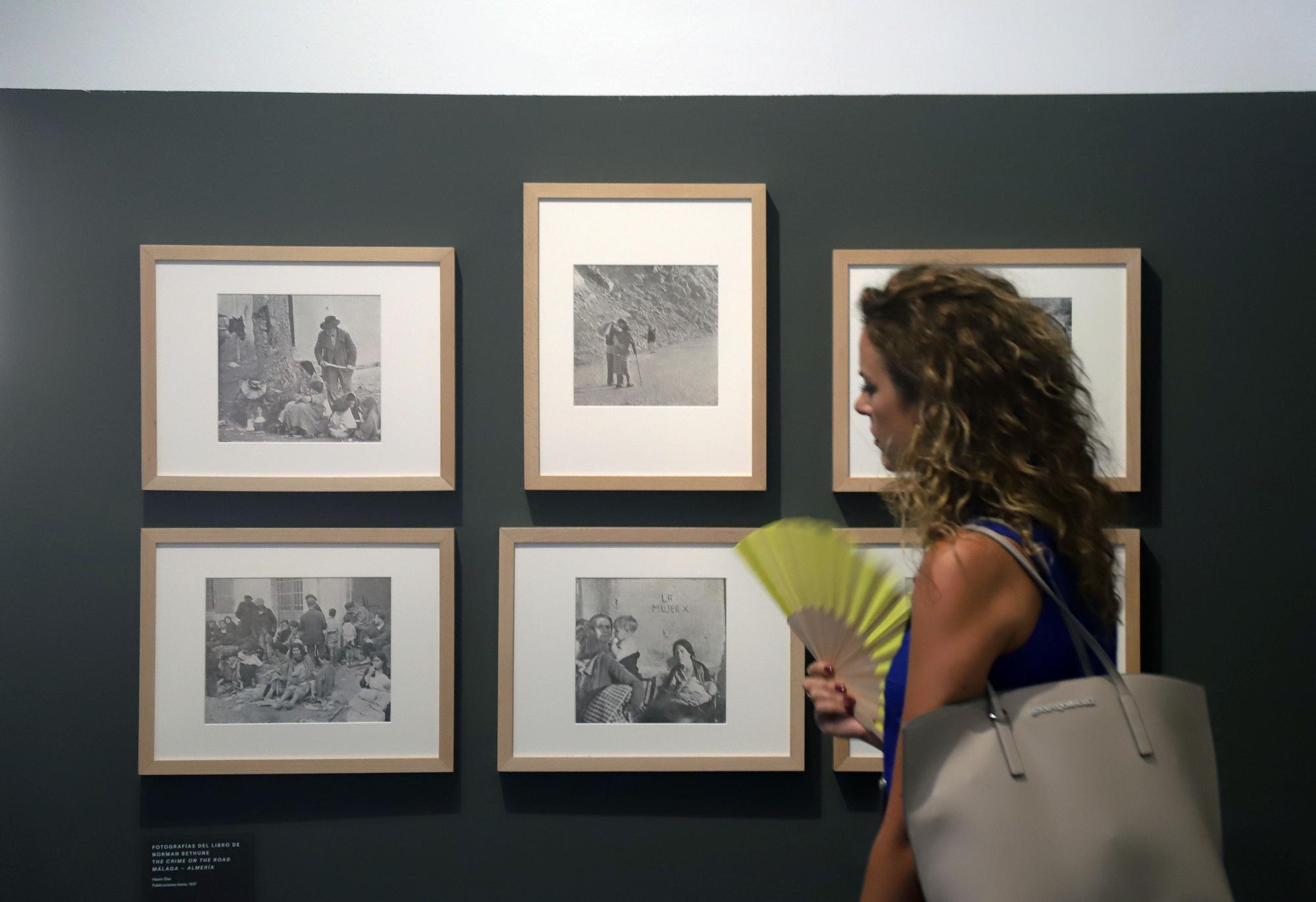 Exposición fotográfica ‘La Desbandá, 1937. De Málaga a los Pirineos’, en el centro cultural Fundación Unicaja