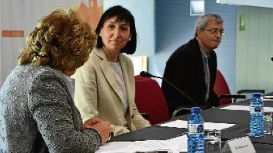 Presentació de la guia de l&#039;alimentació en el malalt de càncer que es va fer a Món Sant Benet